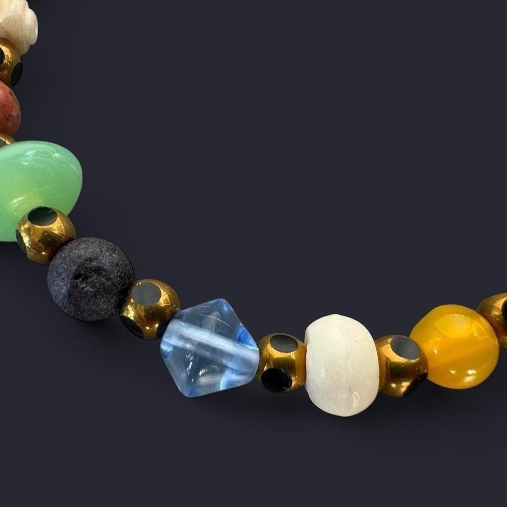 Boho Mixed Bead Bracelet - Picture 6 of 6